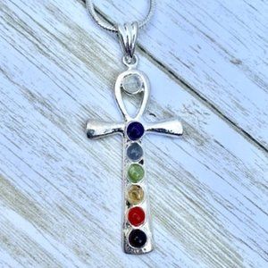 Chakra Cross Pendant